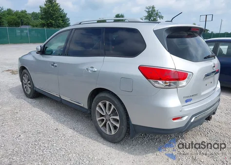 2014 Nissan Pathfinder Sl из США, поврежденный, VIN 5N1AR2MN6EC735904